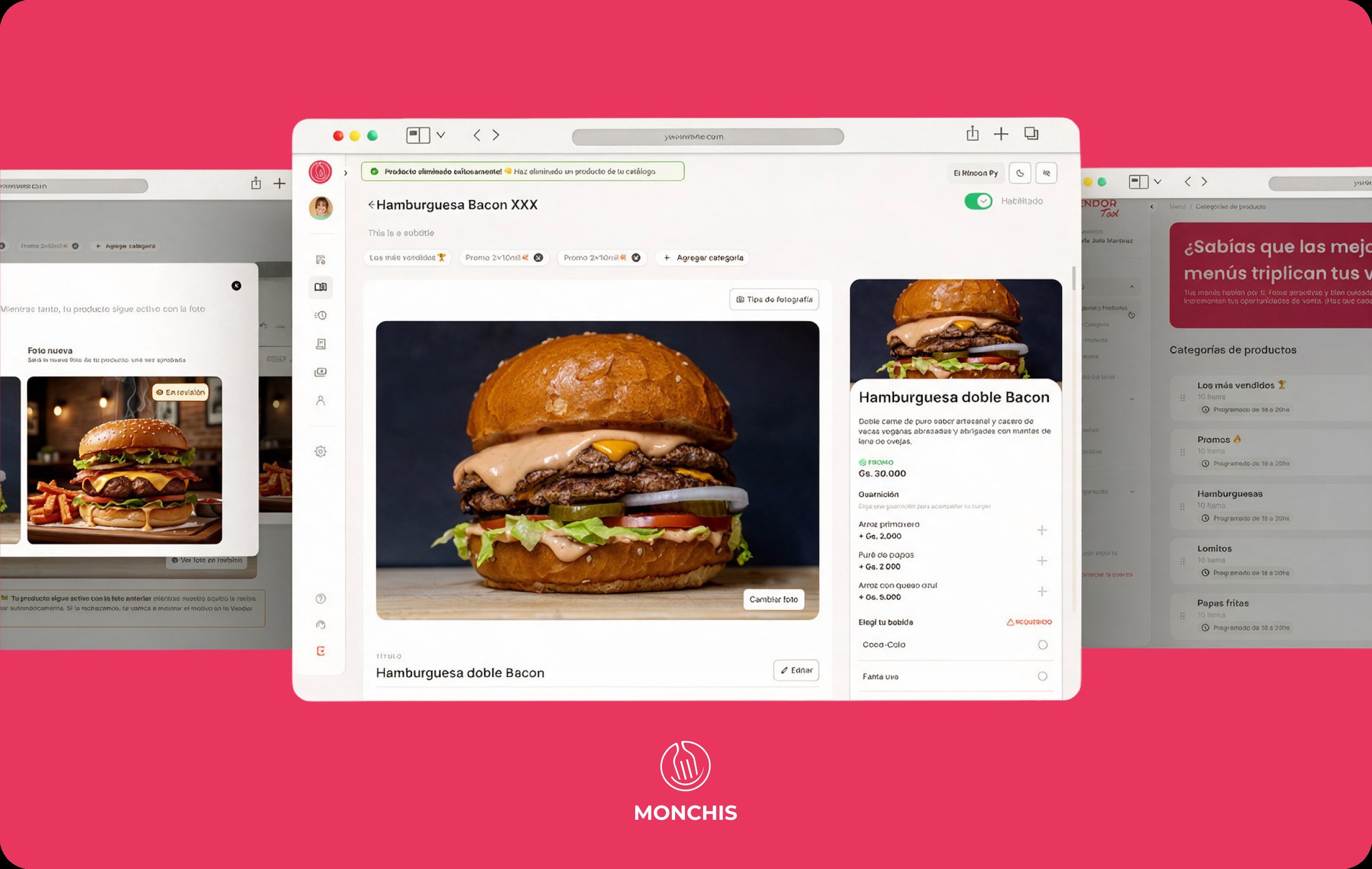 Monchis — Store management